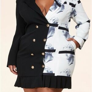 Women’s Blazer Dress Plus Dress